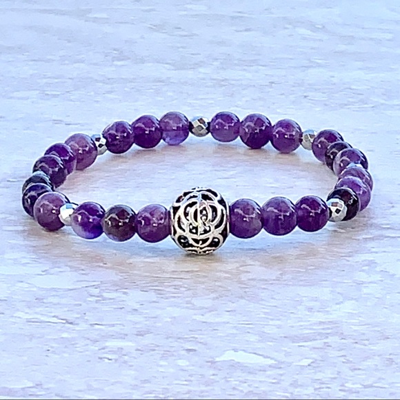 Mystic Muse Rocks Jewelry - ❤️Amethyst bracelet “Serenity”